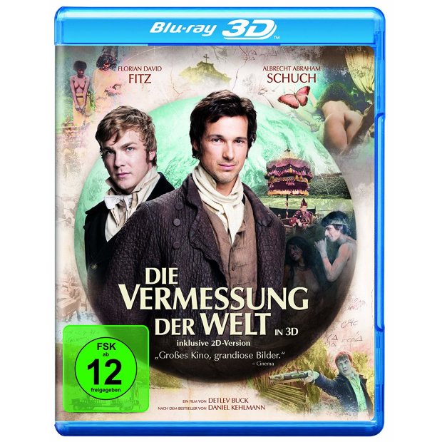 Die Vermessung der Welt - Florian David Fitz  3D Blu-ray/NEU/OVP