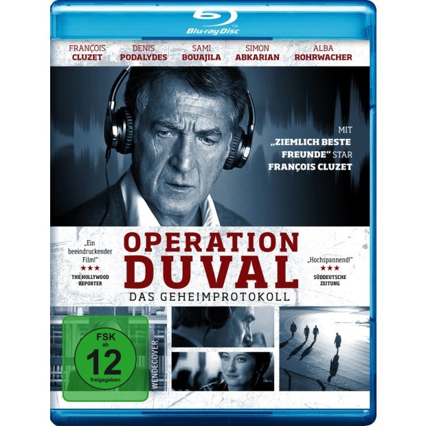 Operation Duval - Das Geheimprotokoll - Francois Cluzet  Blu-ray/NEU/OVP