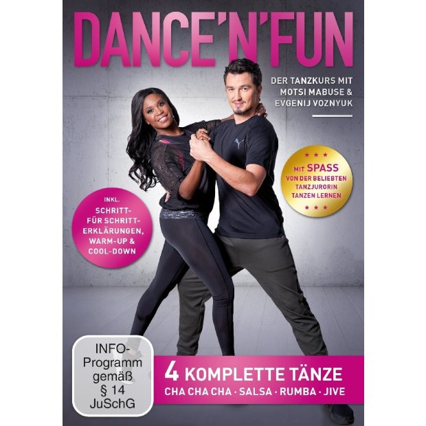 DancenFun - Der Tanzkurs mit Motsi Mabuse & Evgenij Voznyuk   DVD/NEU/OVP