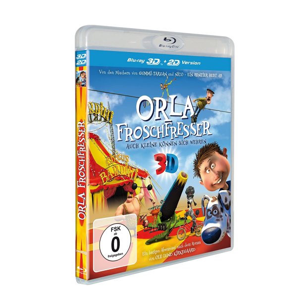 Orla Froschfresser - Auch Kleine können sich wehren  3D Blu-ray/NEU/OVP
