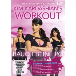 Kim Kardashians Workout - Bauch, Beine, Po  [3 DVDs] NEU/OVP