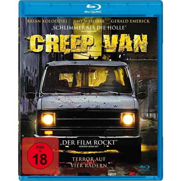 Creep Van - Terror auf vier Rädern   Blu-ray/NEU/OVP  FSK18
