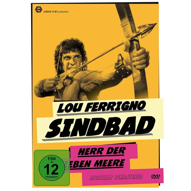 Sindbad - Herr der sieben Meere - Lou Ferrigno  DVD/NEU/OVP