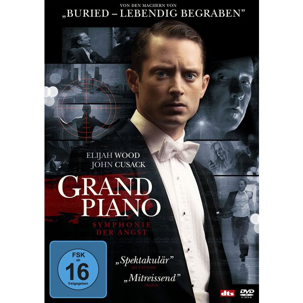 Grand Piano - Symphonie der Angst - Elijah Wood   DVD/NEU/OVP