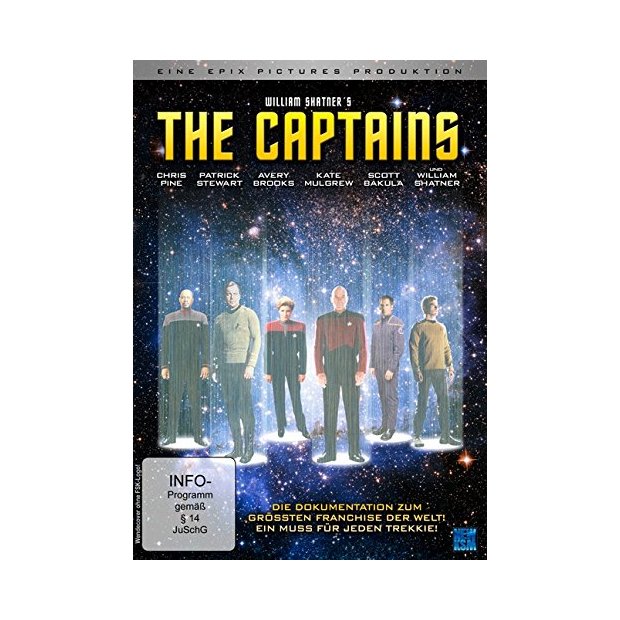 William Shatners The Captains - Dokumentation  DVD/NEU/OVP