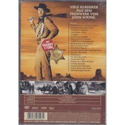 John Wayne - Die Cowboylegende - 21 Spielfilme + Sheriffstern [8 DVDs] NEU/OVP