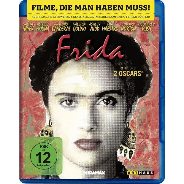 Frida ( Kahlo ) - Salma Hayek  Alfred Molina  Antonio Banderas  Blu-ray/NEU/OVP