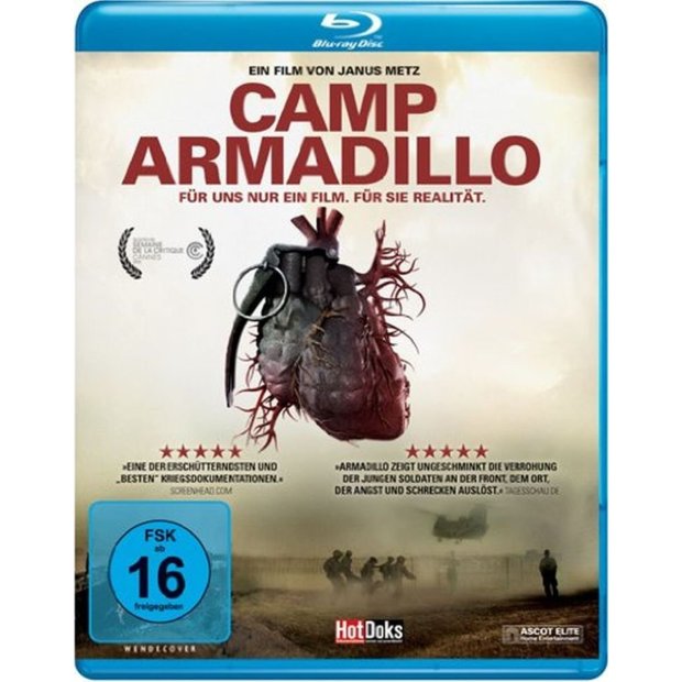 Camp Armadillo - Kriegsdokumentation  Blu-ray/NEU/OVP