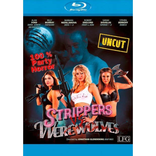 Strippers vs Werewolves - Robert Englund  Bill Murray  Blu-ray NEU OVP