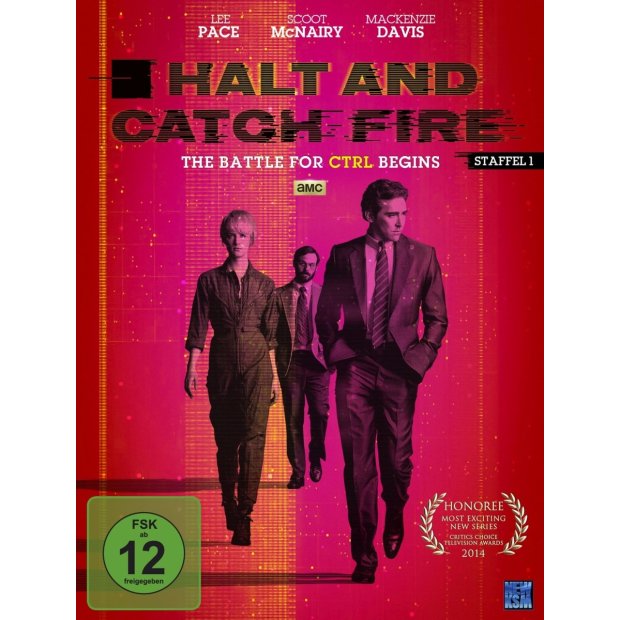 Halt and Catch Fire – The Battle For CRTL Begins - Staffel 1  [4 DVDs] NEU/OVP