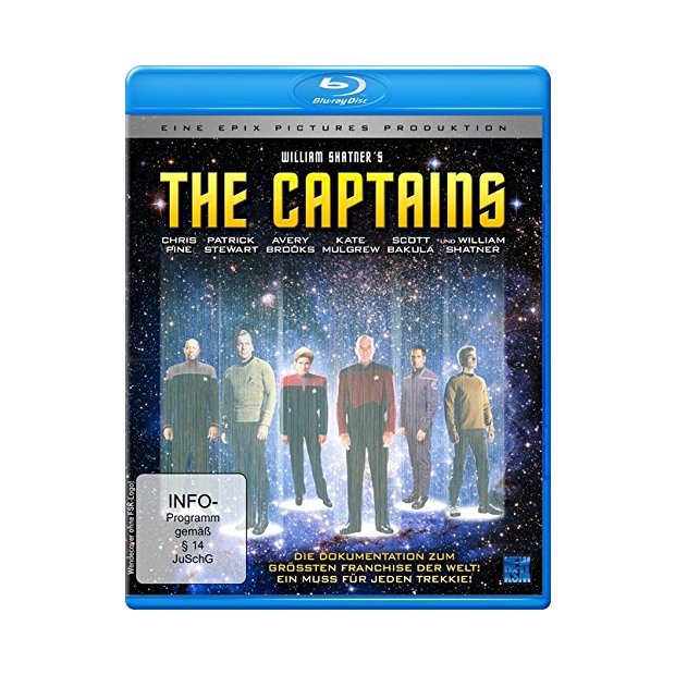William Shatners The Captains - Kirk Picard ...  Blu-ray/NEU/OVP