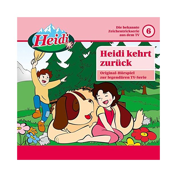 Heidi kehrt zurück Hörspiel aus der original Zeichentrickserie  CD/NEU/OVP