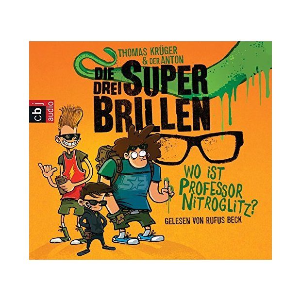 Die drei Superbrillen - Wo ist Professor Nitroglitz?  Hörbuch  CD/NEU/OVP