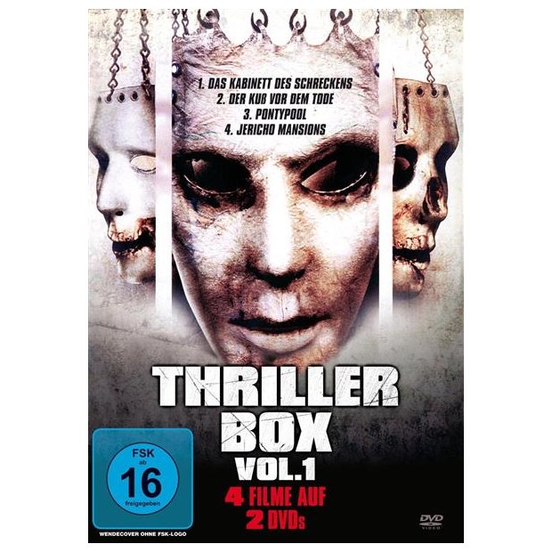 Thriller Box, Vol. 1 - 4 Top Filme [2 DVDs] NEU/OVP