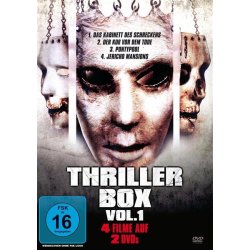 Thriller Box, Vol. 1 - 4 Top Filme [2 DVDs] NEU/OVP
