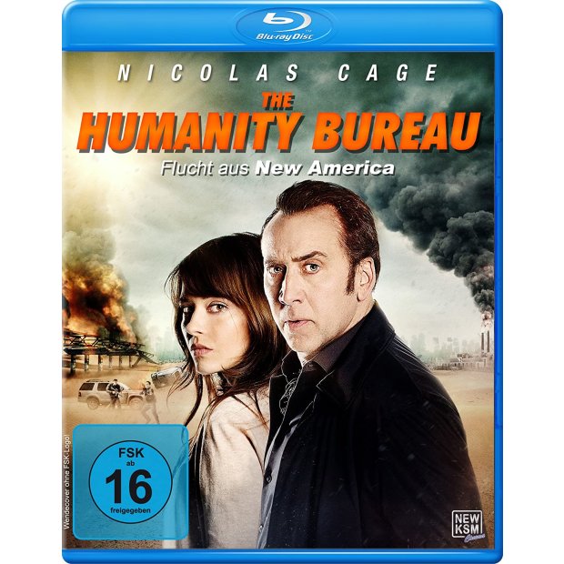 The Humanity Bureau - Flucht aus New America - Nicolas Cage  Blu-ray/NEU/OVP