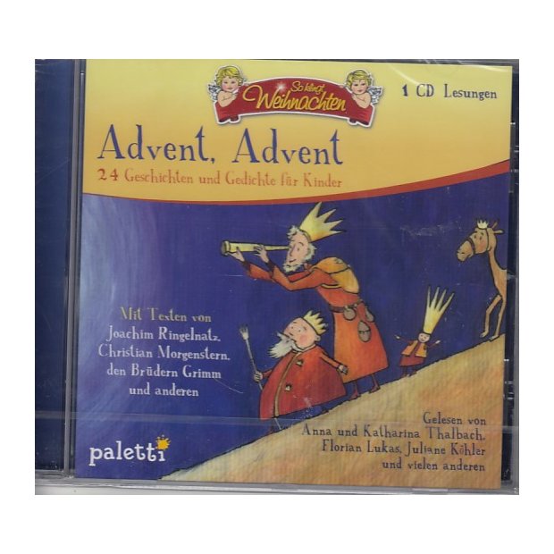 Advent, Advent - 24 Geschichten und Gedichte für Kinder - Hörbuch  CD/NEU/OVP