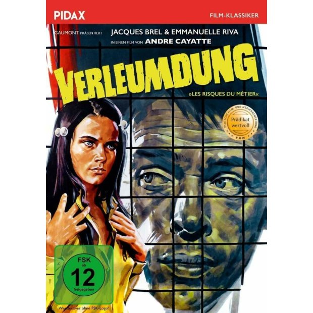 Verleumdung [Pidax] Thriller mit Jacques Brel  DVD/NEU/OVP