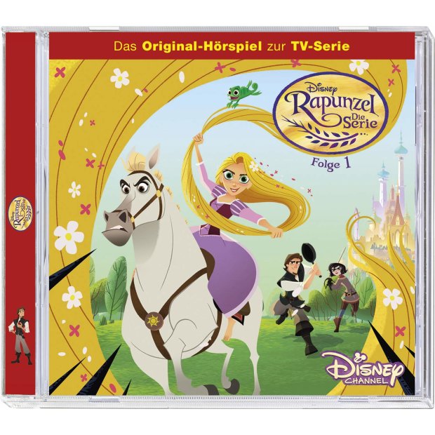 Disney Rapunzel 1 - Zum Haare Raufen / Rapunzels Feind - Hörspiel  CD/NEU/OVP
