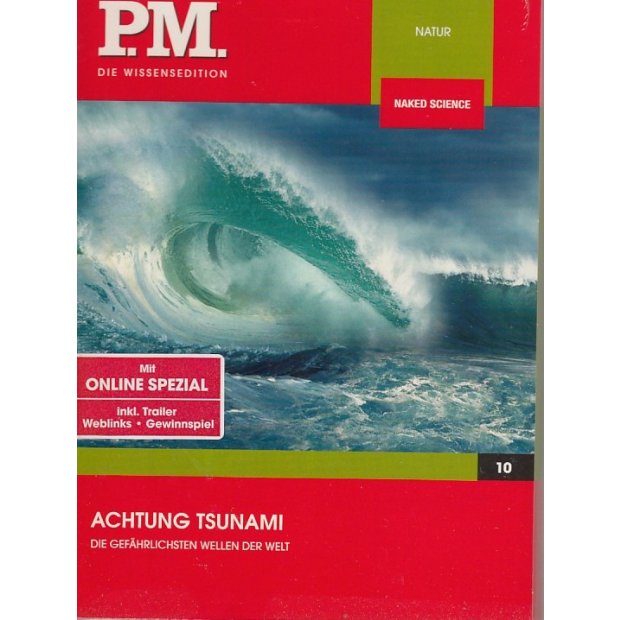 Achtung Tsunami -  P.M. Die Wissensedition  DVD/NEU/OVP