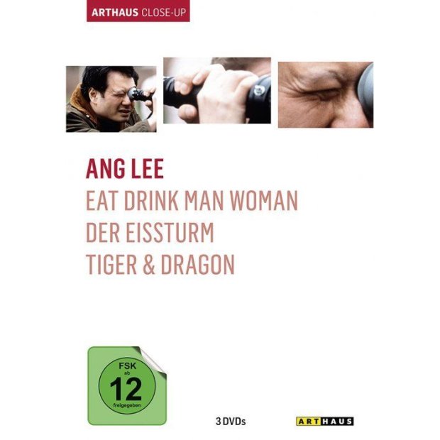 Ang Lee - Eissturm + Tiger & Dragon + Eat Drink Man Woman DVD/NEU/OVP