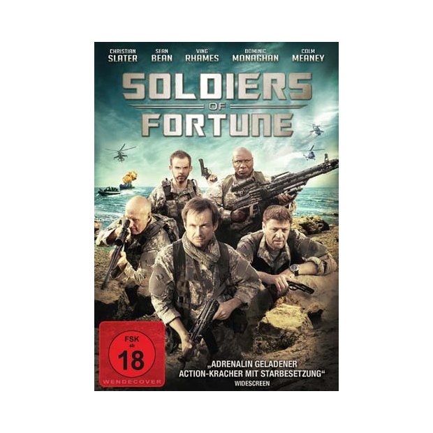 Soldiers of Fortune - Christian Slater  Sean Bean  DVD/NEU/OVP FSK18
