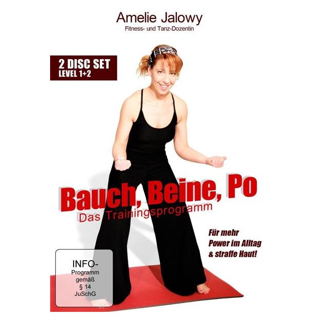 Bauch, Beine, Po - Das Trainingsprogramm: Teil 1+2 - 2 DVDs/NEU/OVP