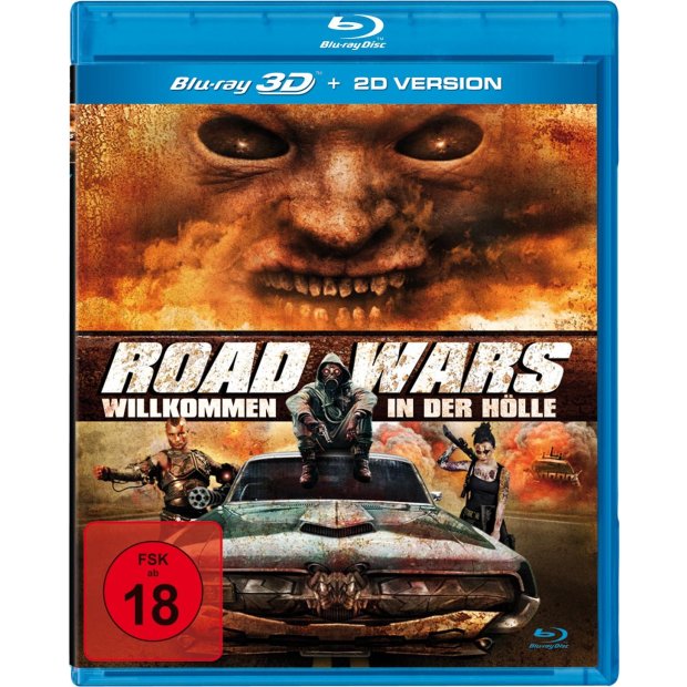 Road Wars - Willkommen in der Hölle  3D Blu-ray/NEU FSK18