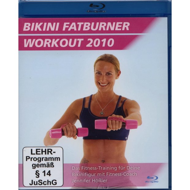 Bikini Fatburner Workout 2010 - Jennifer Hößler  Blu-ray/NEU/OVP