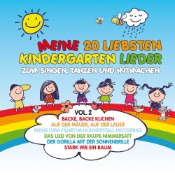 Meine 20 Liebsten Kindergarten Lieder Vol.2  CD/NEU/OVP