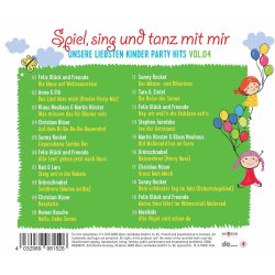 Spiel,Sing und Tanz mit Mir Vol.4  Kinder Party Hits  CD/NEU/OVP
