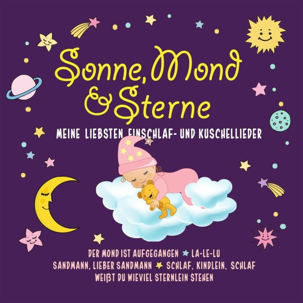 Sonne,Mond und Sterne - Einschlaf + Kuschellieder  CD/NEU/OVP