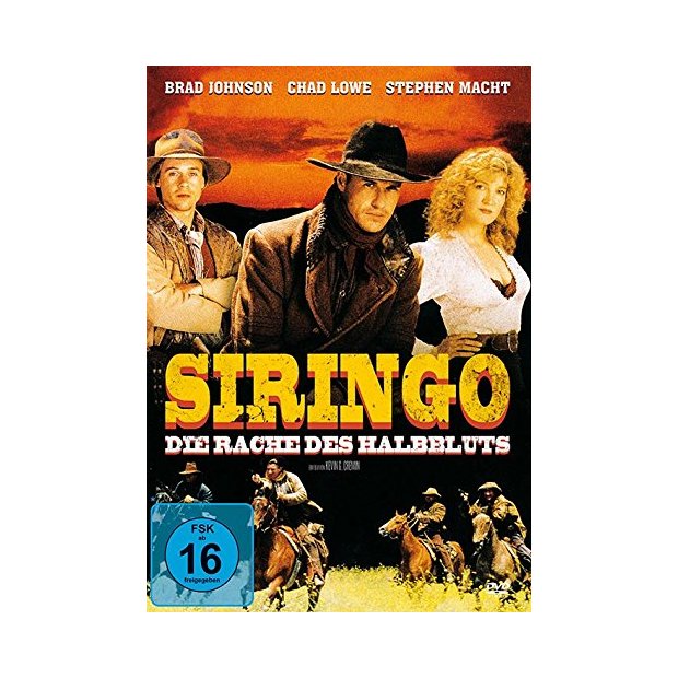 Siringo - Die Rache des Halbbluts  DVD/NEU/OVP