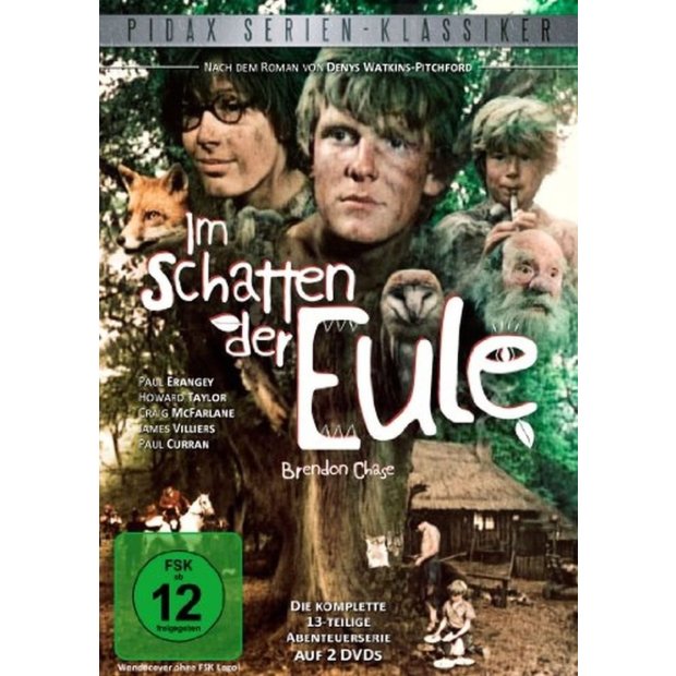 Im Schatten der Eule - die komplette Serie - Pidax Klassiker  2 DVDs/NEU/OVP