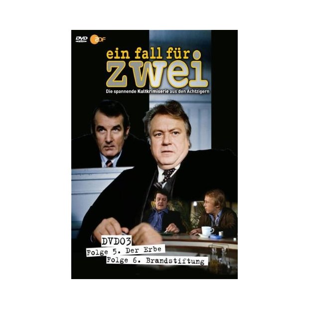 Ein Fall für zwei 3 (Folgen 5 + 6)  Günter Strack  DVD/NEU/OVP