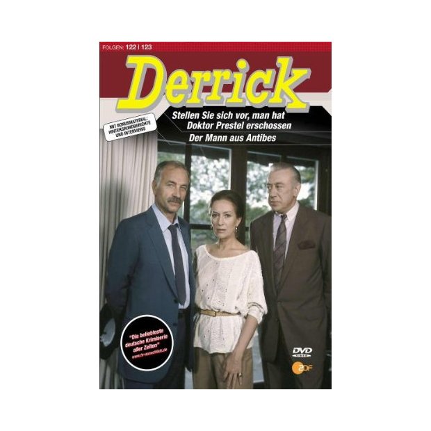 Derrick (Folgen 122 + 123)  Horst Tappert  DVD/NEU/OVP