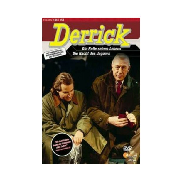 Derrick (Folgen 146 + 153)  Horst Tappert  DVD/NEU/OVP