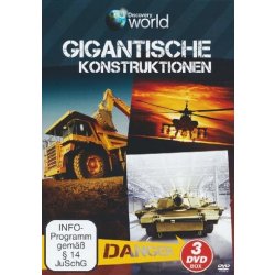 Discovery World - Gigantische Konstruktionen  3 DVDs/NEU/OVP