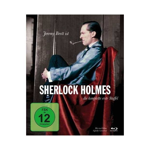 Sherlock Holmes - Staffel 1 Jeremy Brett  [4 Blu-rays] NEU/OVP