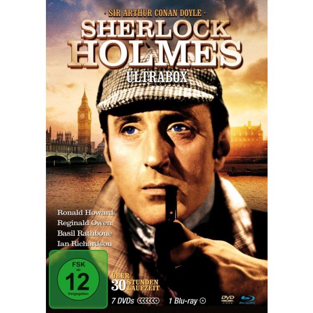 Sherlock Holmes - Ultrabox - US TV Serie  Ron Howard  8 DVDs/NEU/OVP