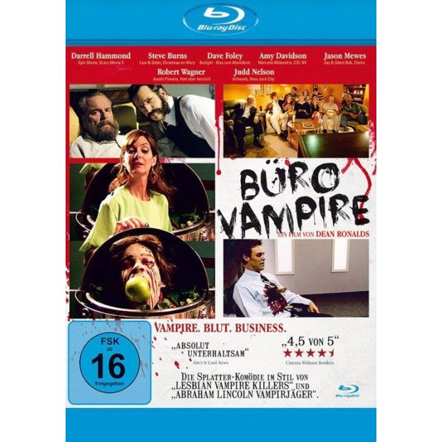 B&uuml;ro Vampire - Vampire. Blut. Business.  Blu-ray/NEU/OVP