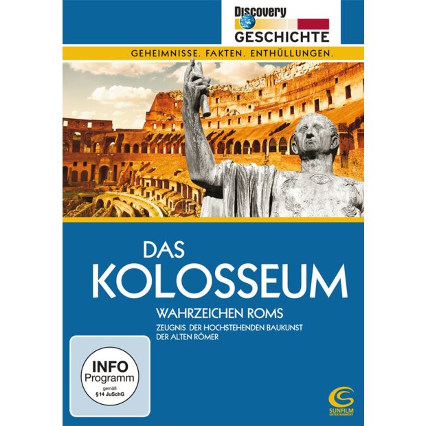 Das Kolosseum - Wahrzeichen Roms - Discovery Geschichte  DVD/NEU/OVP