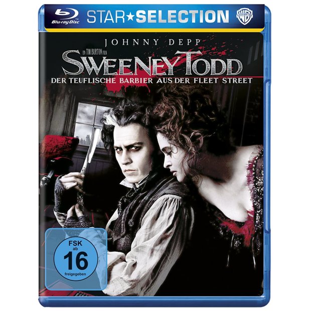 Sweeney Todd - Der teuflische Barbier aus der Fleet Street  Blu-ray/NEU/OVP