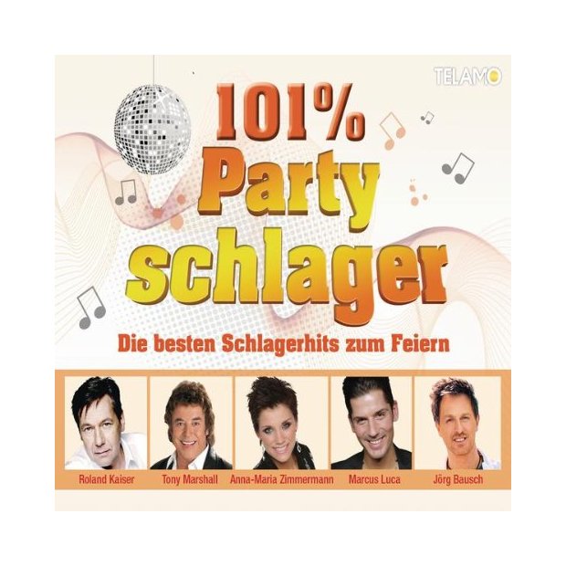 101% Partyschlager - Die besten Schlagerhits zum feiern  (3 CDs) NEU/OVP