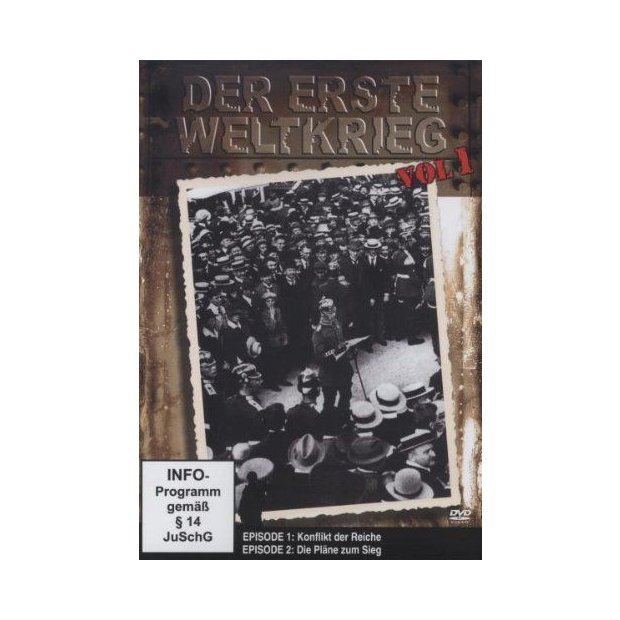 Der Erste Weltkrieg, Vol. 1 - Dokumentation  DVD/NEU/OVP