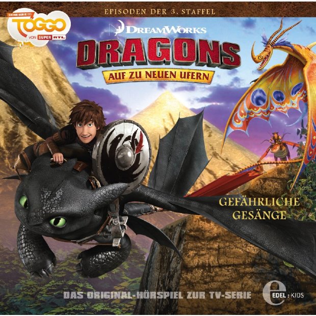 Dragons - Auf zu neuen Ufern 22 - Gefährliche Gesänge - Hörspiel  CD/NEU/OVP