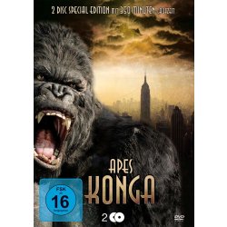 Apes Konga Metallbox-Edition - 5 Filme  2 DVDs/NEU/OVP