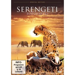 Serengeti - Fotosafari - Hugo van Lawick  DVD/NEU/OVP