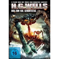 H. G. Wells - Box zum 150. Geburtstag - 3 Filme  DVD/NEU/OVP