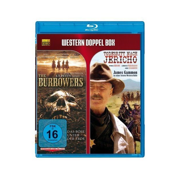 The Burrowers + Todesritt nach Jericho - Western Box  Blu-ray/NEU/OVP